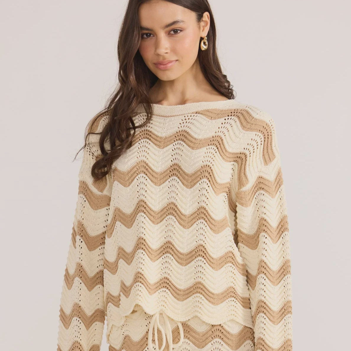 Brooke Crochet Sweater