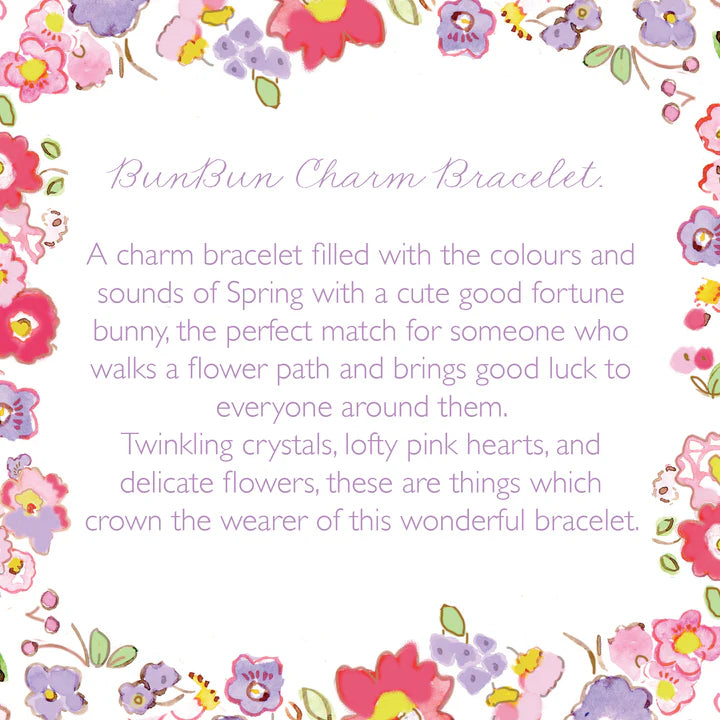 Petite Fleur BunBun Charm Bracelet