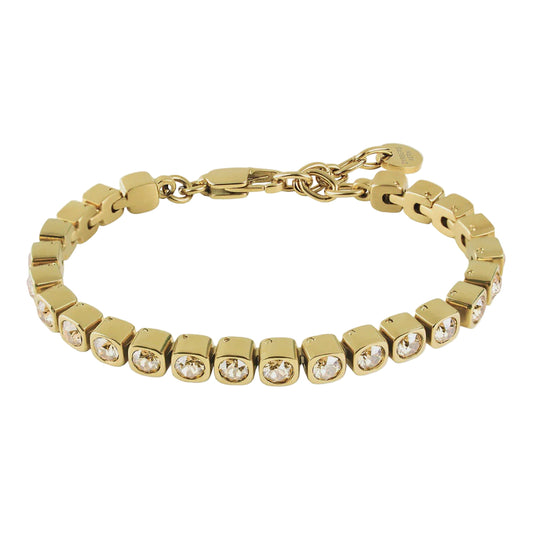Cory Gold Tennis Bracelet - Golden