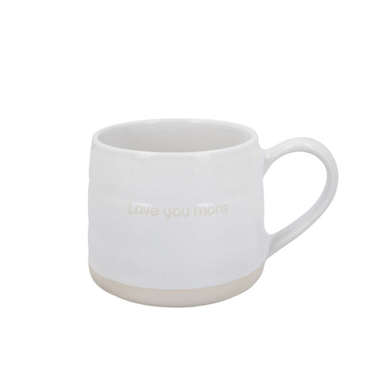 Mikasa Farmhouse LOVE YOU Stoneware Mug