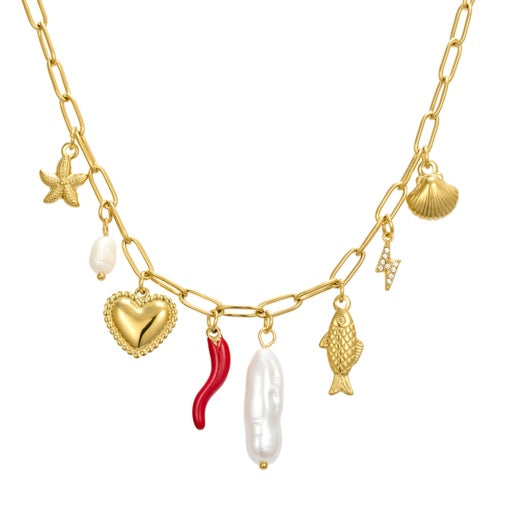 Mable Charm Necklace