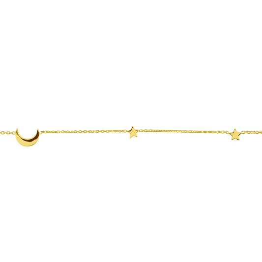 Star & Moon Bracelet