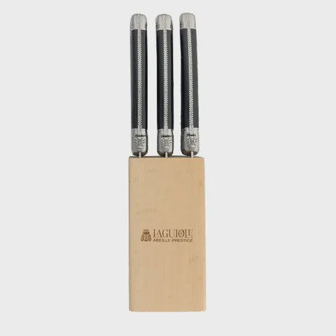 Laguiole UZ Steak Knife Block Set 6