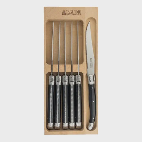 Laguiole UZ Steak Knife Set 6