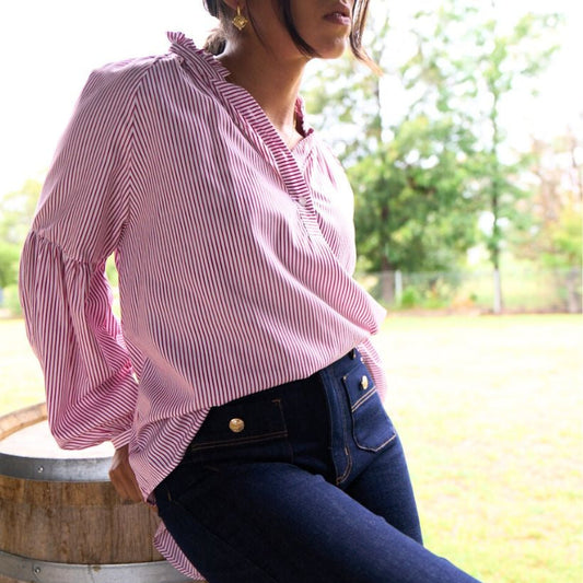 Farrah Denim Jean - Ink