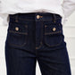 Farrah Denim Jean - Ink