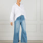 Farrah Pale Washed Denim Jean