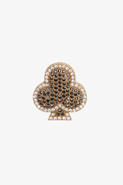 Gilded Club Brooch