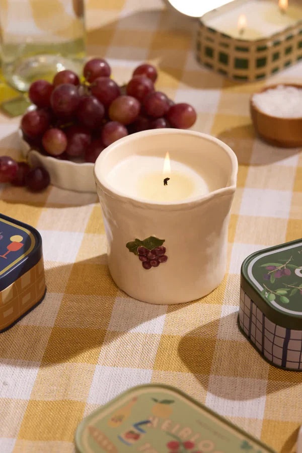 Bistro Ceramic Candle