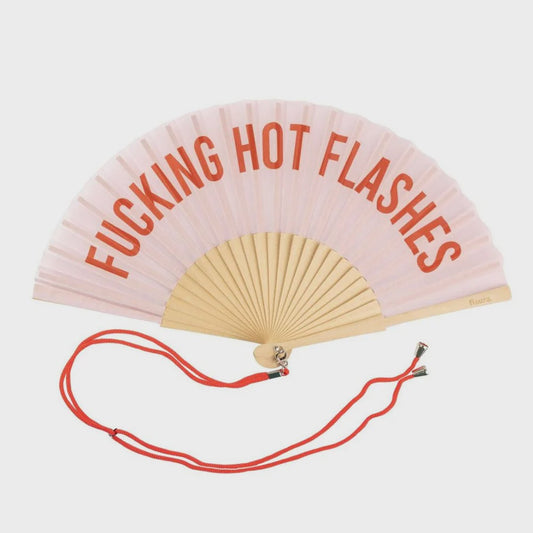 Hand Fan with Gift Box - F**cking Hot Flashes