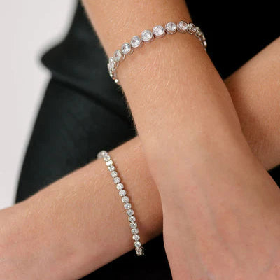 Elle Tennis Bracelet