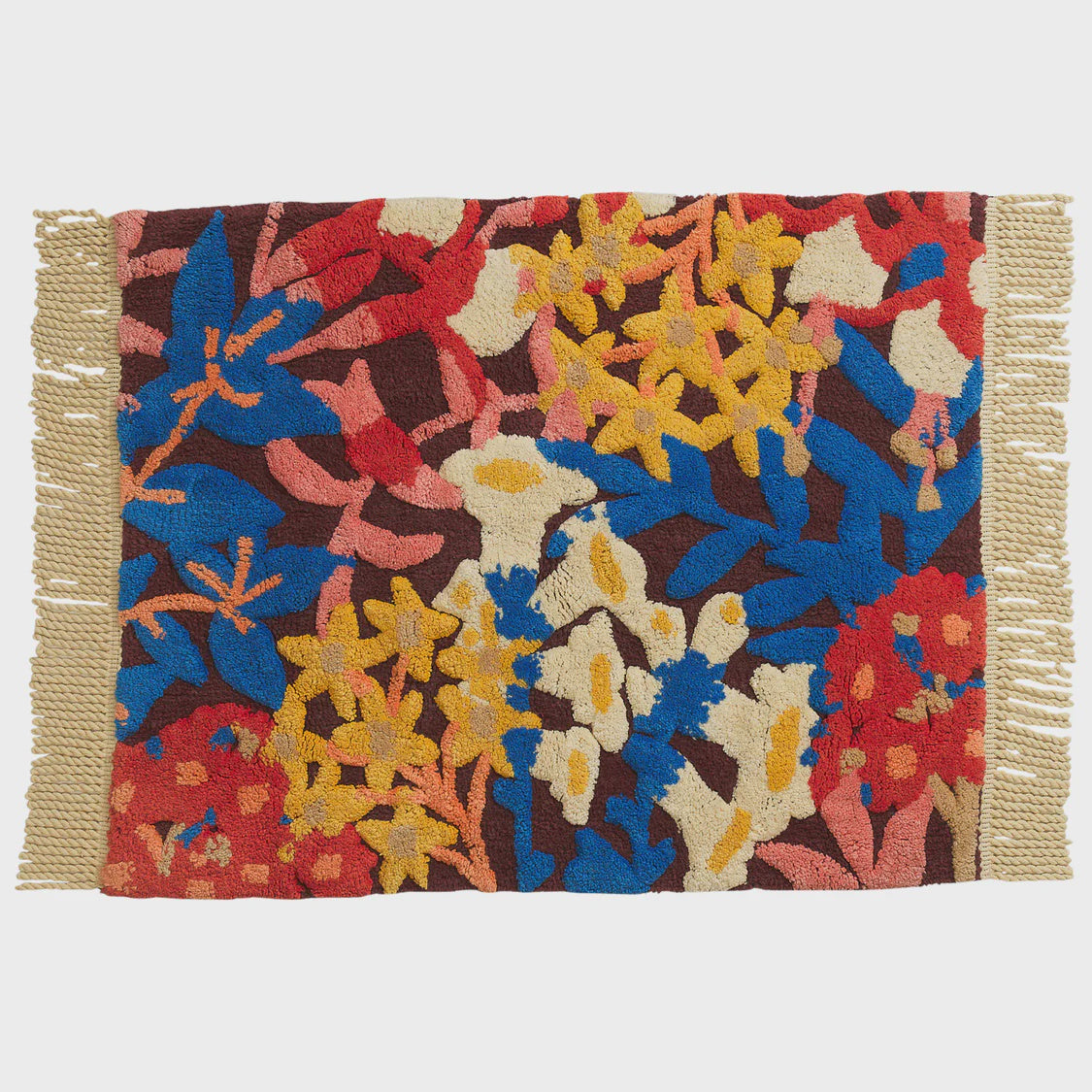 Francesca Bath Mat - Garnet