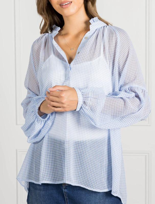 Kell Gingham Top