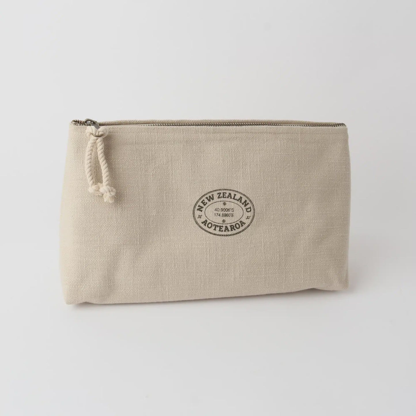 French Linen Wash Bag NZ