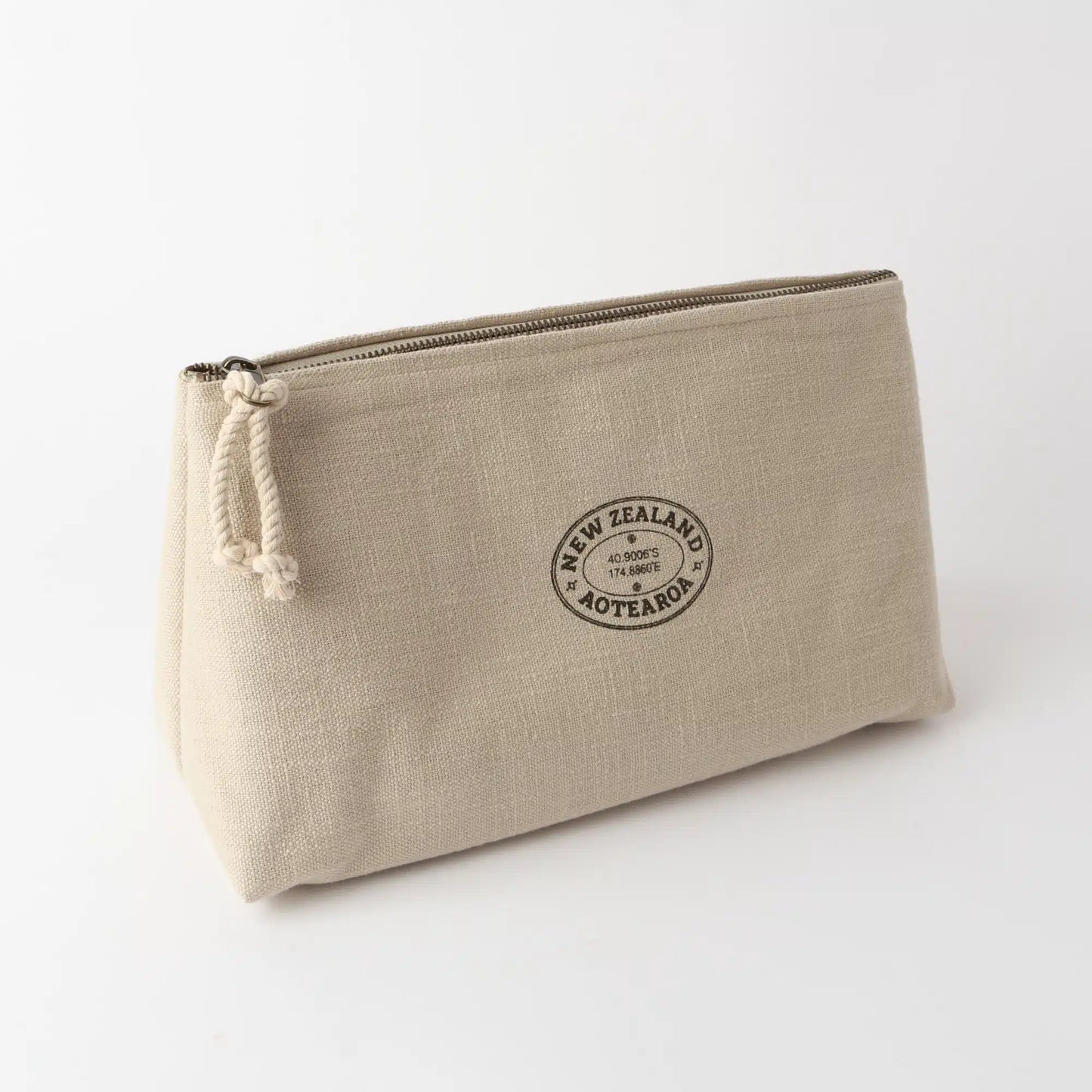 French Linen Wash Bag NZ