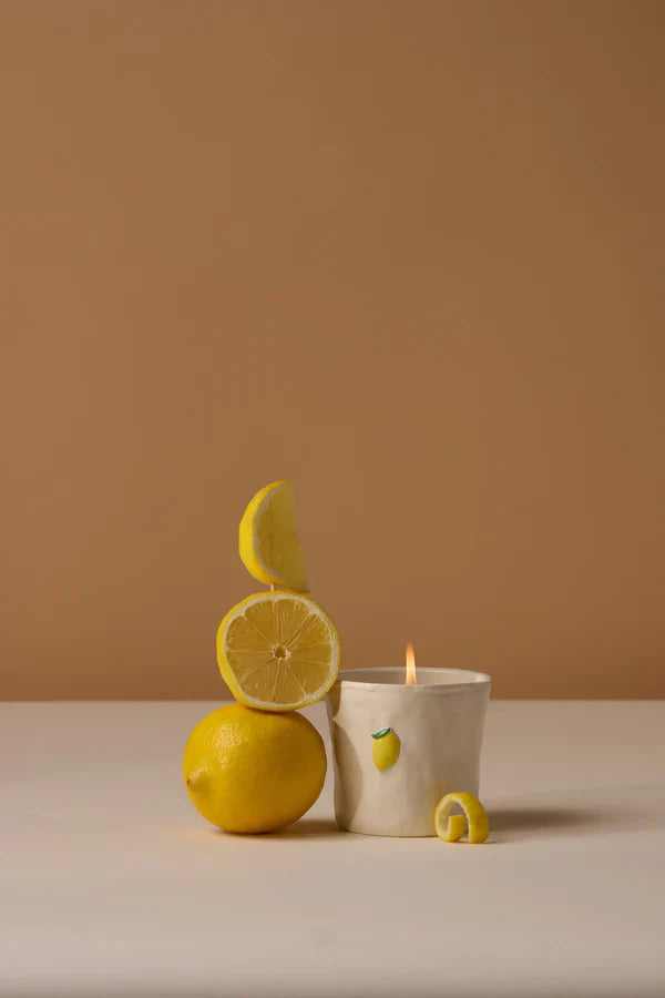 Bistro Ceramic Candle