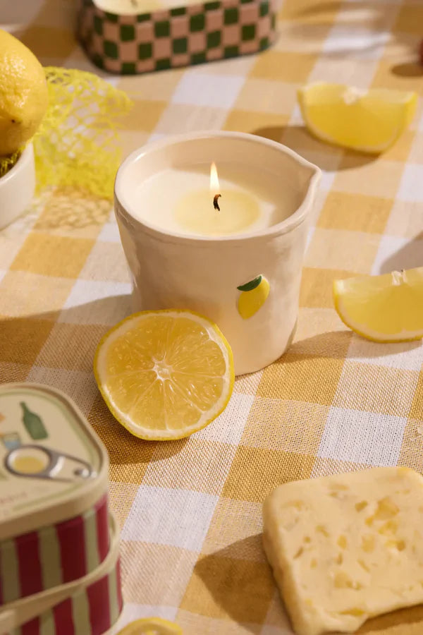 Bistro Ceramic Candle