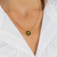 Lucienne Gold & Crystal Pendent