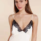 Magnolia Silky Satin Long Gown - Ivory
