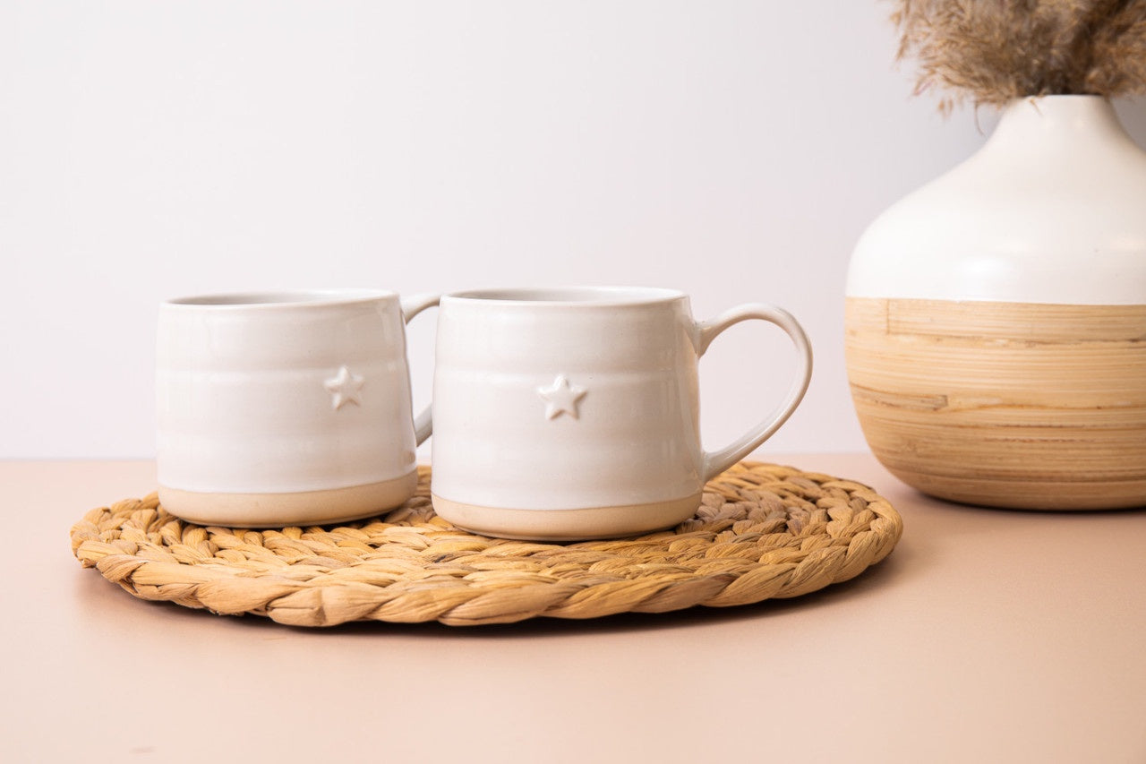 Mikasa Farmhouse Star Stoneware Mug