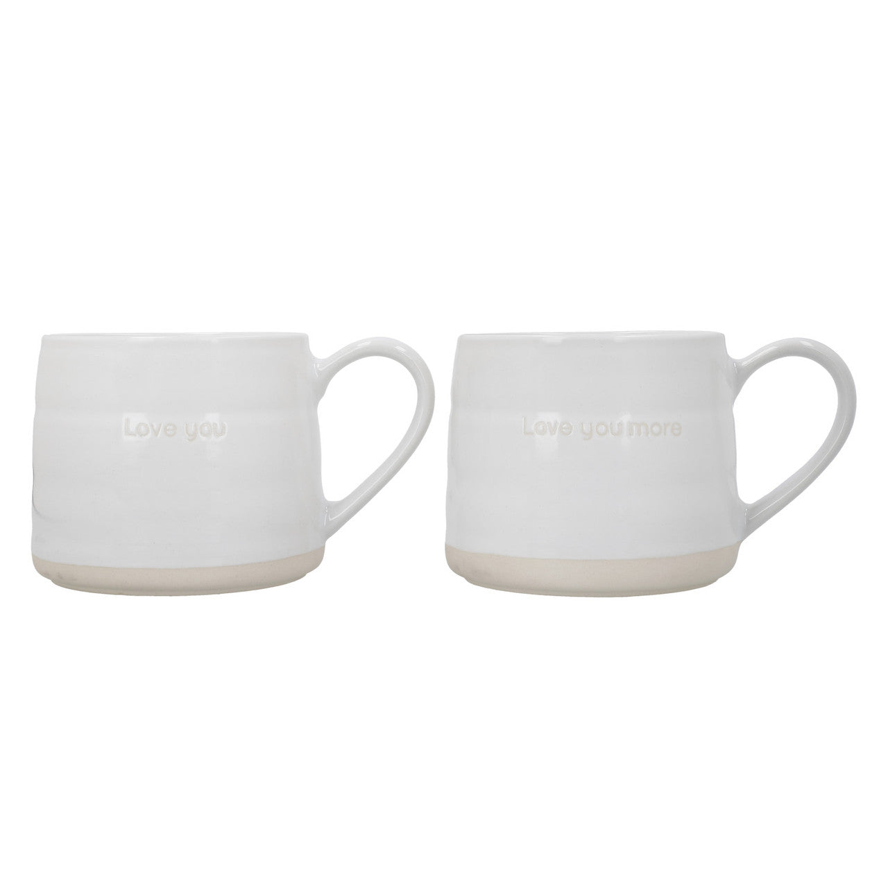 Mikasa Farmhouse LOVE YOU Stoneware Mug