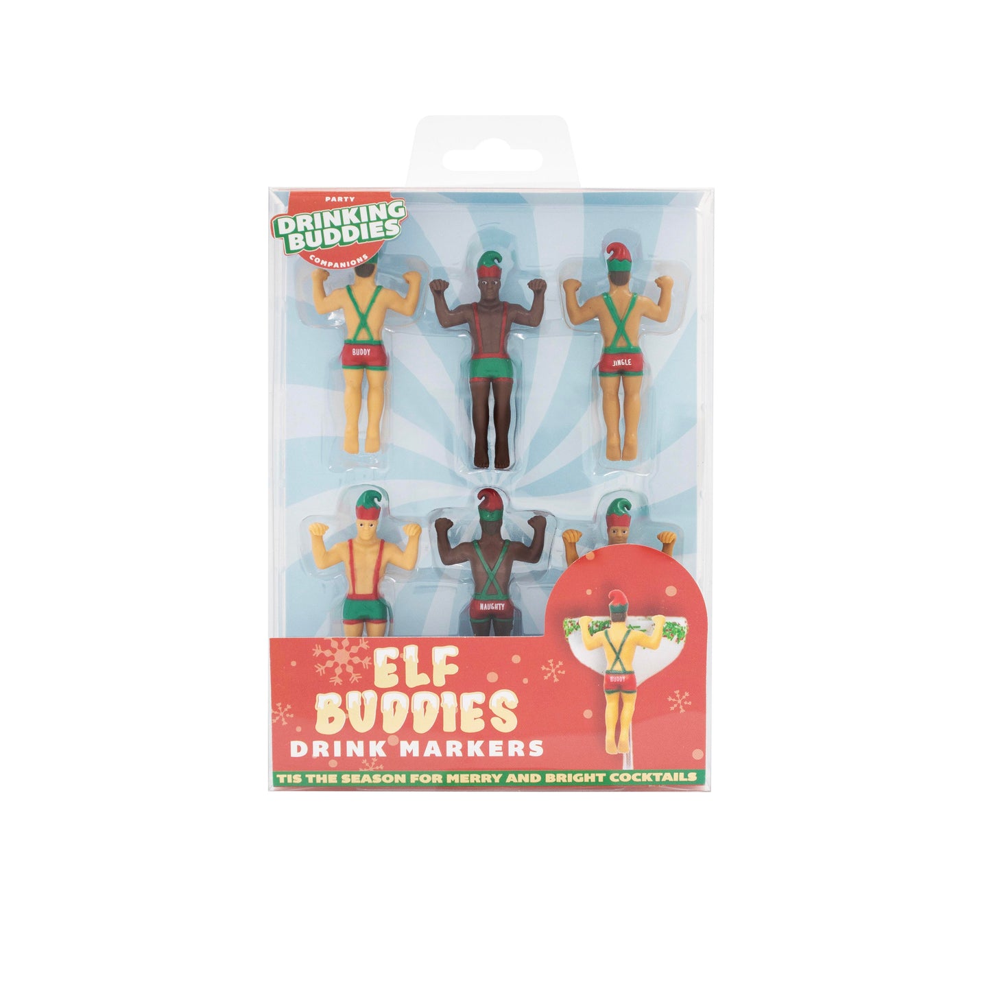 Elf Buddies Drink Markers