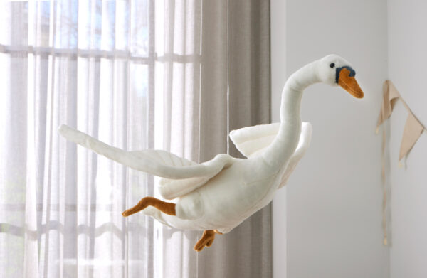 Large Flying Swan