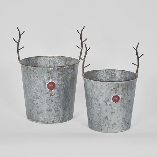 Red Nosed Antler Pot