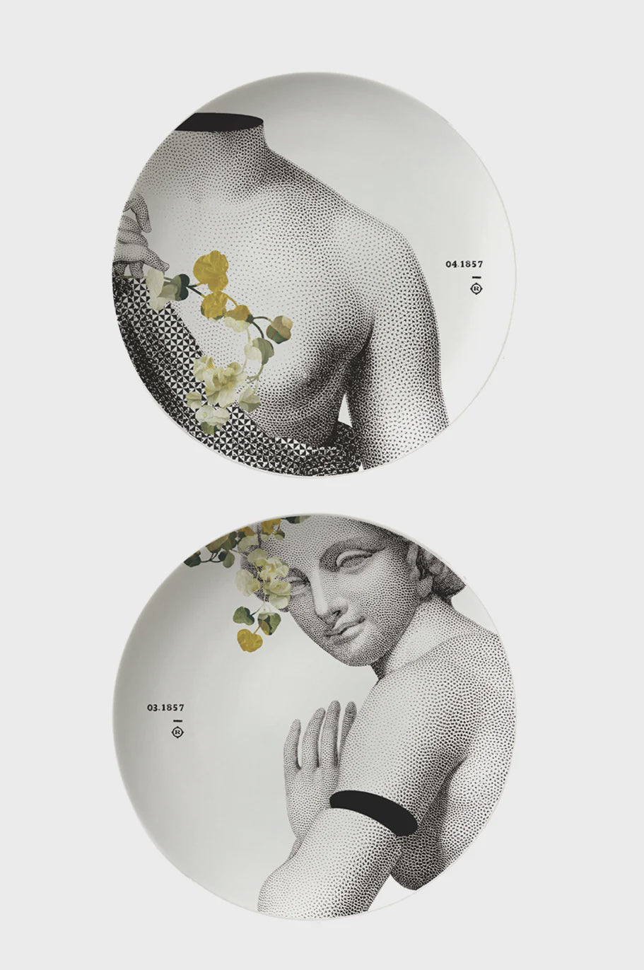 Porcelain Parnasse Printemps - Big Plates Duo