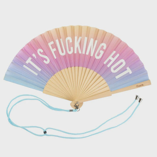 Hand Fan with Gift Box - F**cking Hot Glow in the Dark