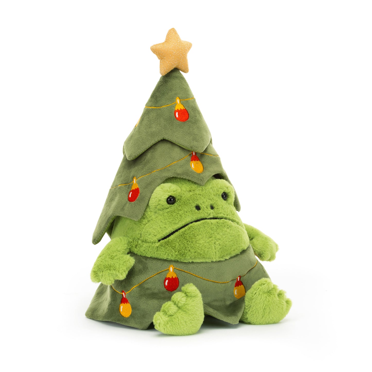 Jellycat - Christmas Tree Ricky Rain Frog