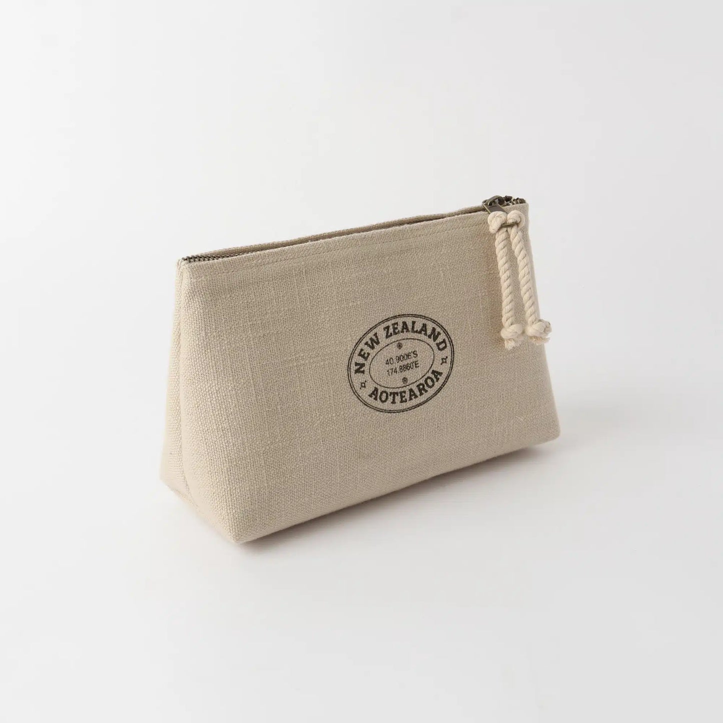 French Linen Wash Bag NZ