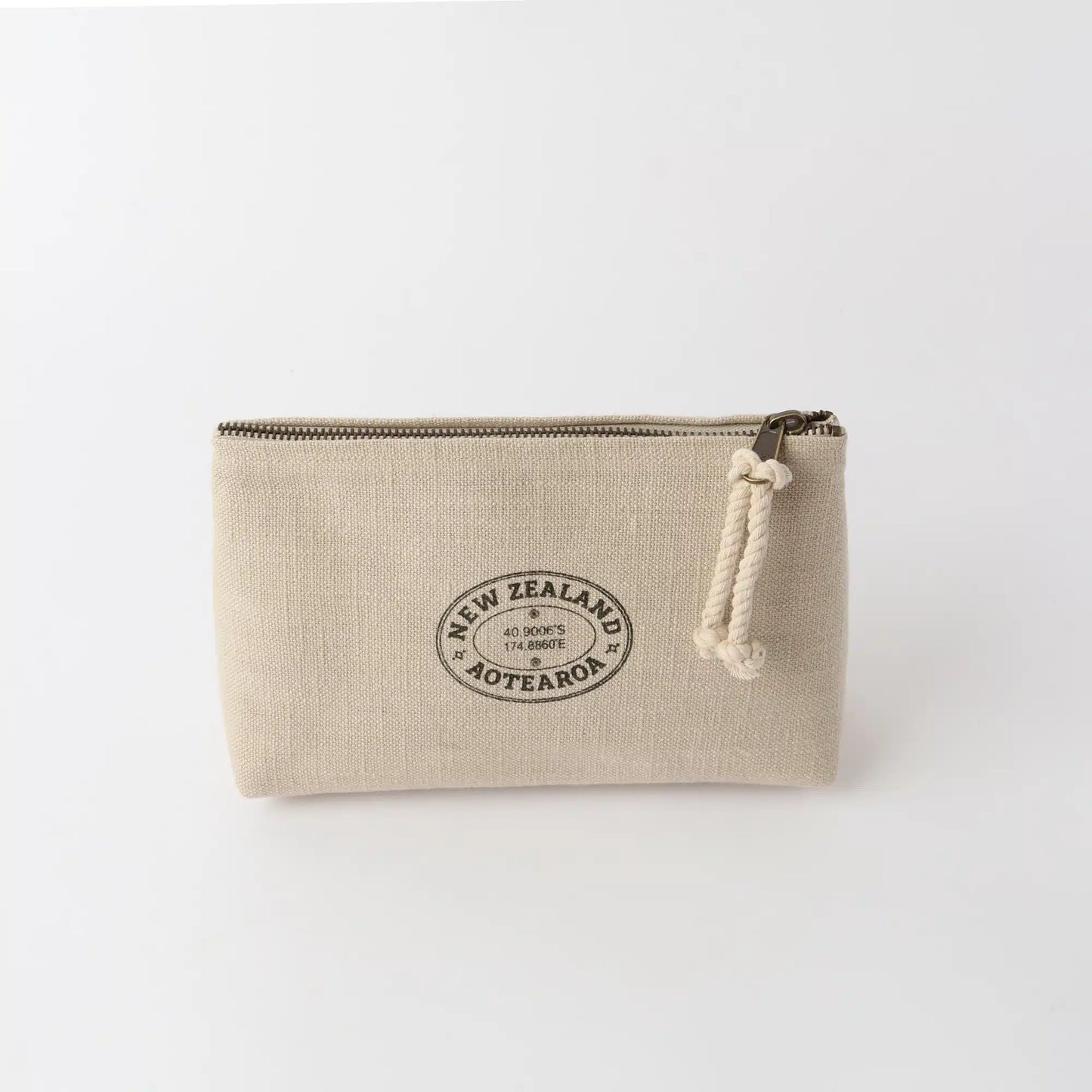 French Linen Wash Bag NZ