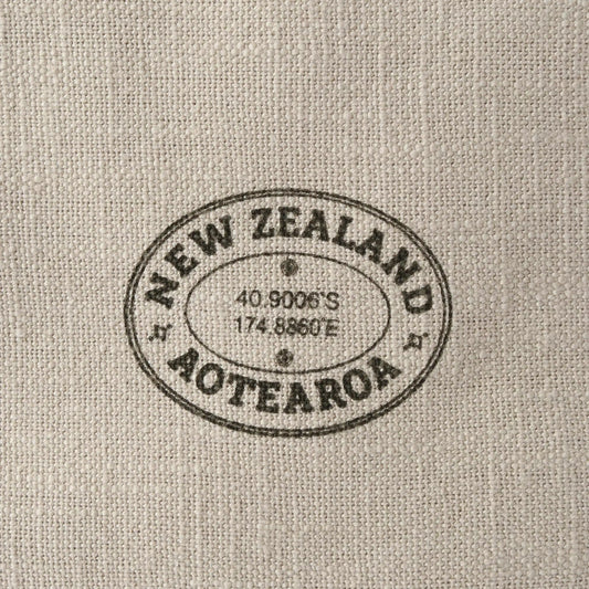 French Linen Wash Bag NZ