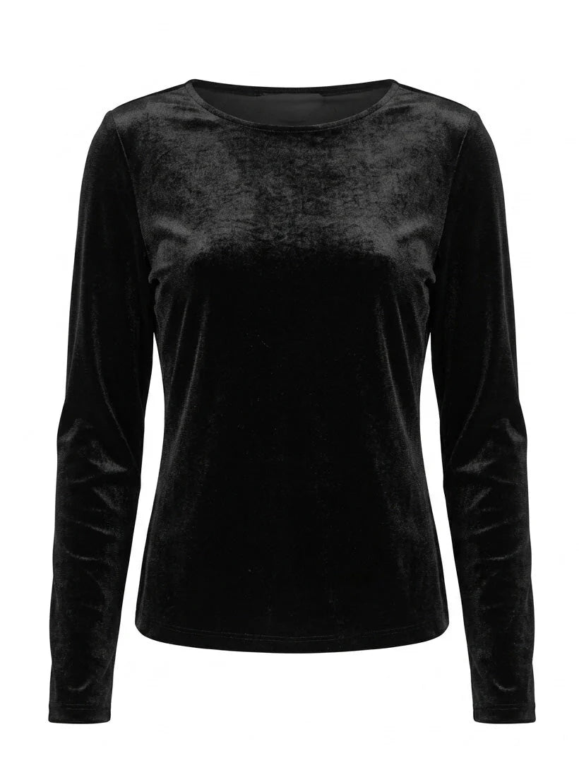 Sophia Velvet L/S Top
