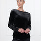 Sophia Velvet L/S Top