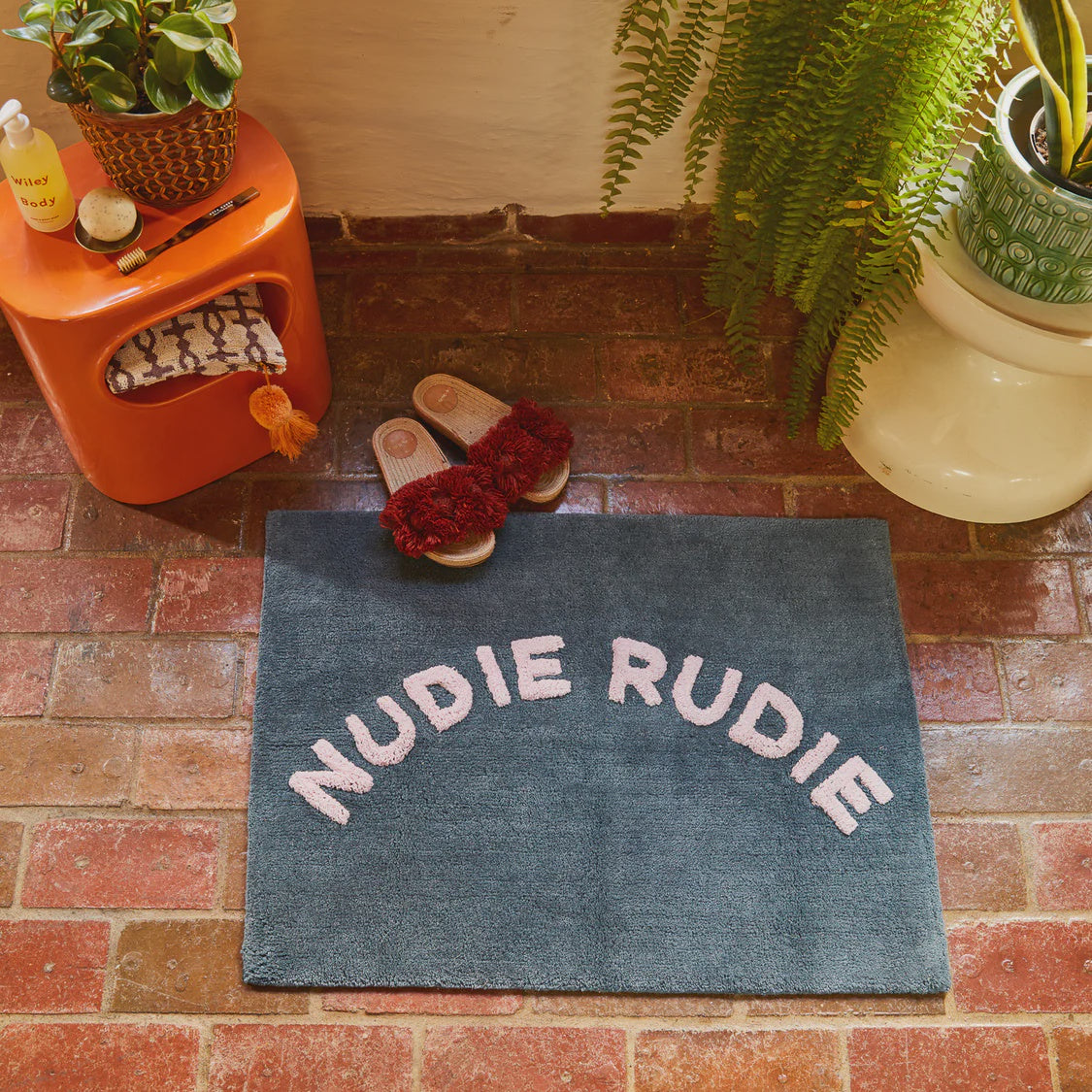 Tula Nudie Bath Mat -Denim