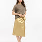 Lurex Shoulder Sweater - Gold