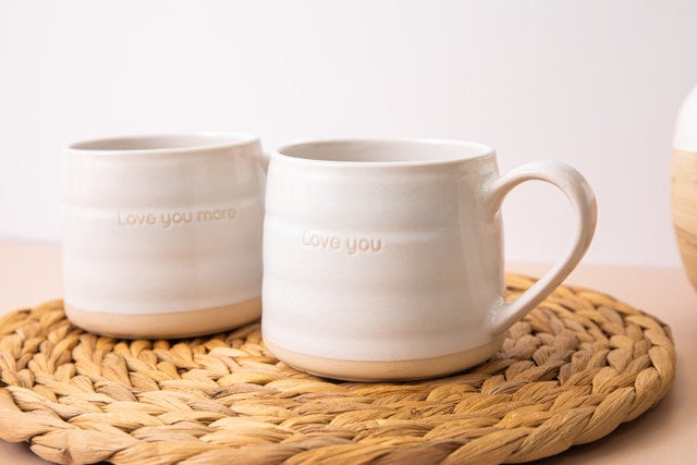 Mikasa Farmhouse LOVE YOU Stoneware Mug