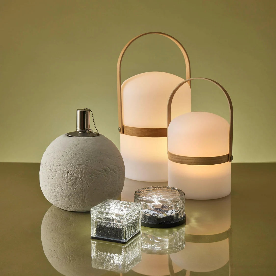 Rogue Afterglow LED Table Lamp Natural - Large