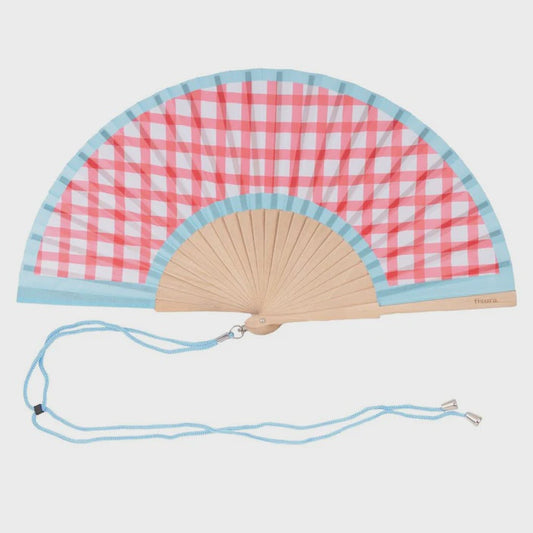 Hand Fan with Gift Box - Pink Vinchy