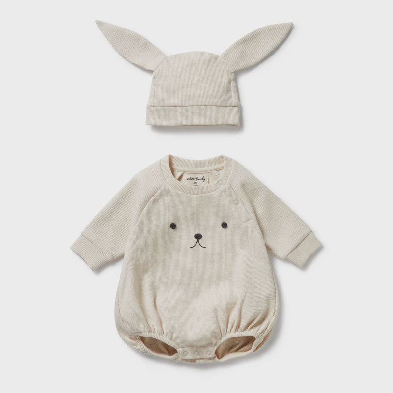 Organic Waffle Bunny Set