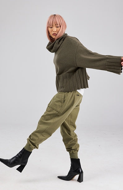 Eden Pant Military Green