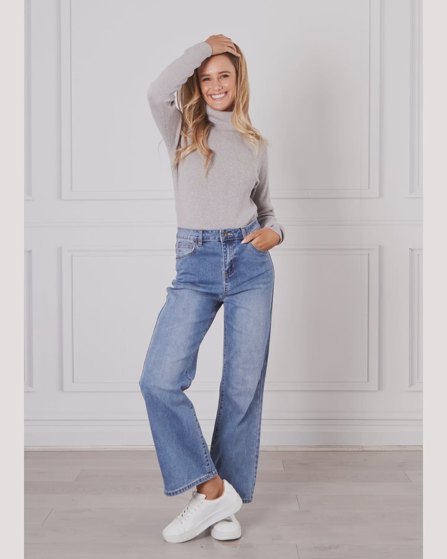 Demi Wide Leg Jean